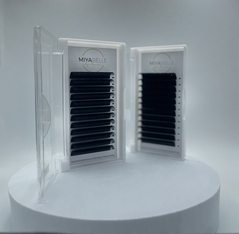 Easy Fanning Lashes in 0,05 in C, CC und D Curl