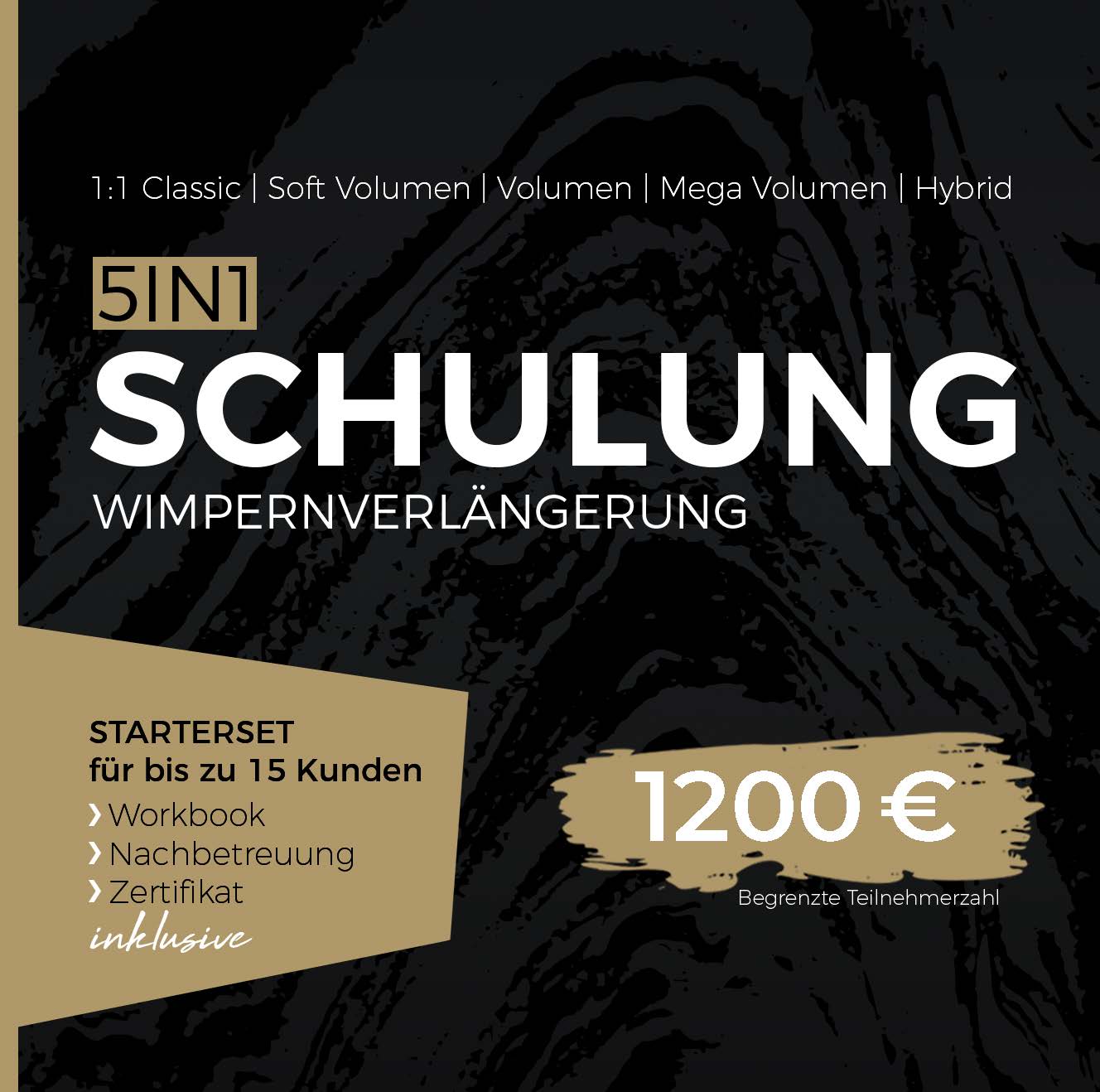 Workshop / Schulung Wimpernverlängerung